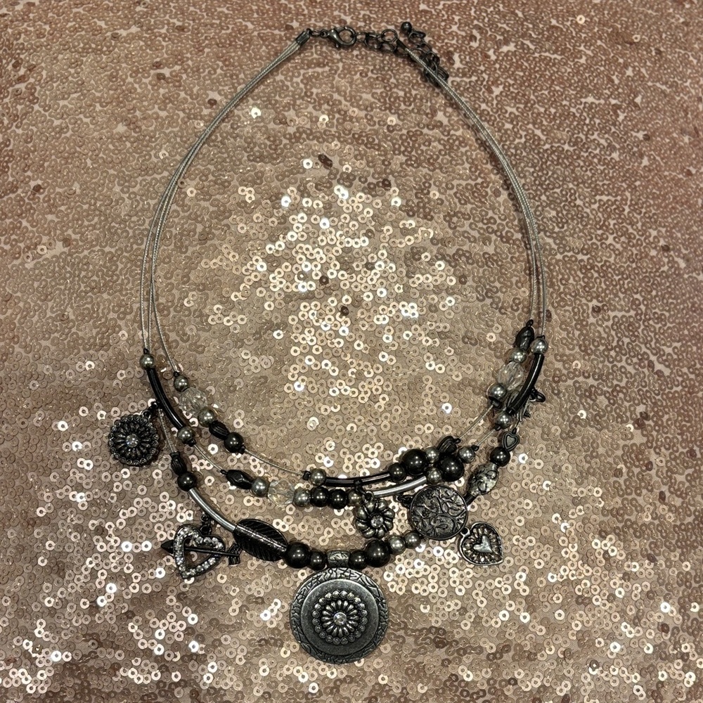 Silver Charm Necklace